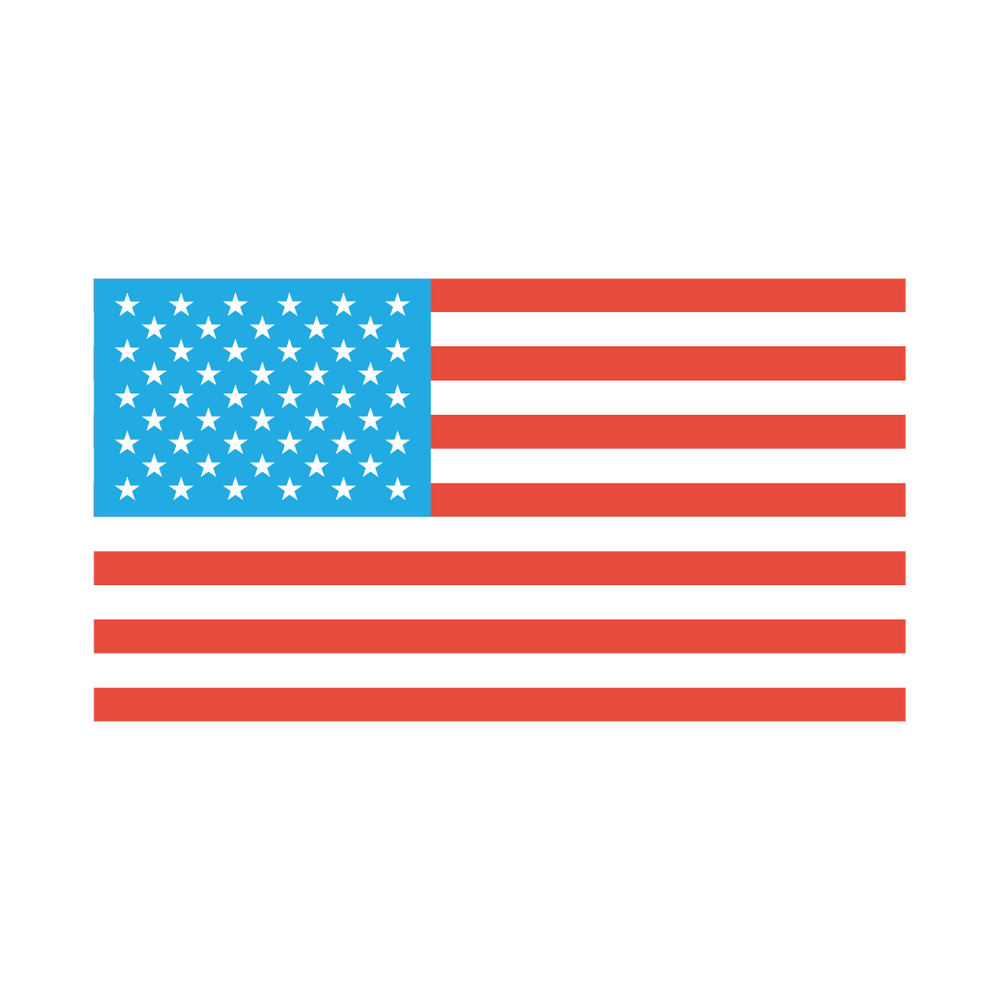 An American flag