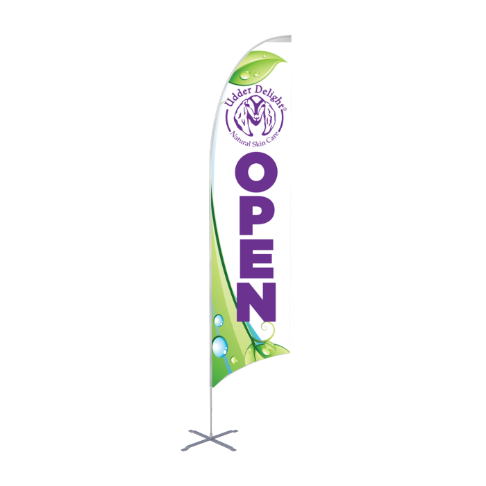 Custom Wave Flag